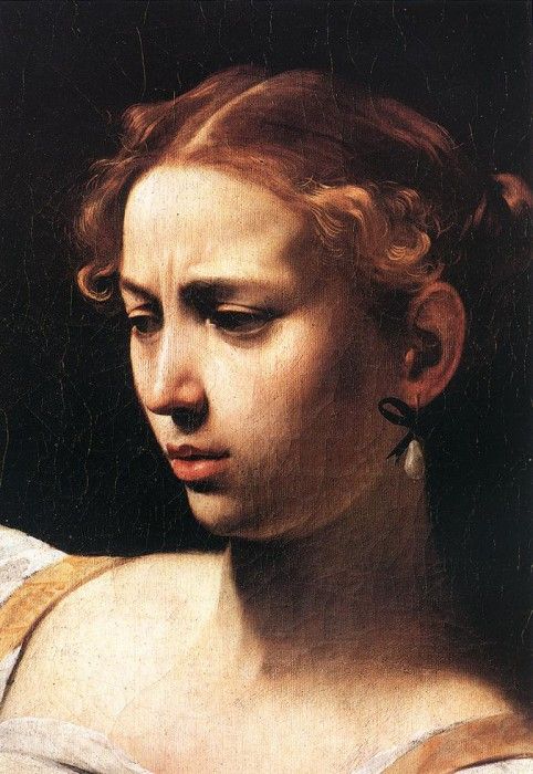 Caravaggio Judith Beheading Holofernes detail1. ,   