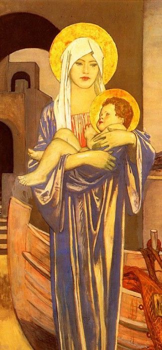 Maurice William Greiffenhagen - The Vision (detail), De. Greiffenhagen,  