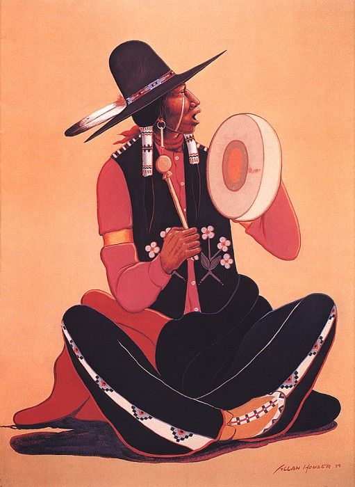 bs-ahp- Allan Houser- The Singer. , 