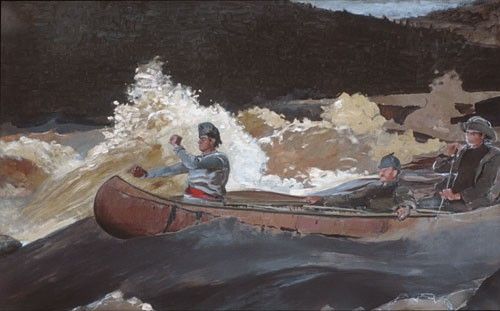 Homer Winslow Shooting The Rapids. , 