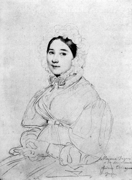 Ingres Madame Jean Auguste Dominique Ingres born Madeleine Chapelle4. ,   