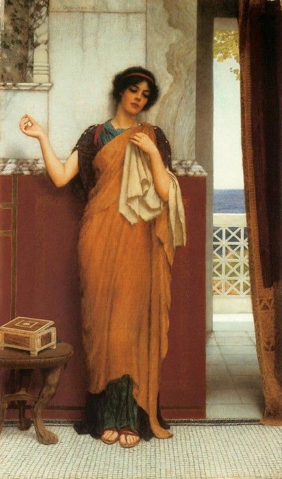 Godward Idle Thoughts 1898. ,  