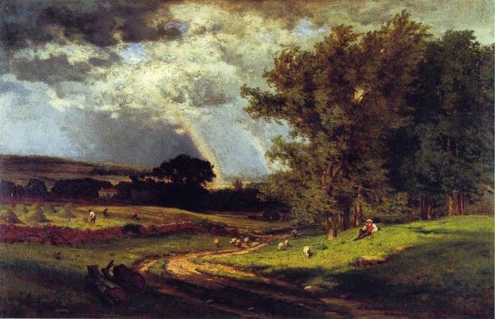 Inness George A Passing Shower. , 