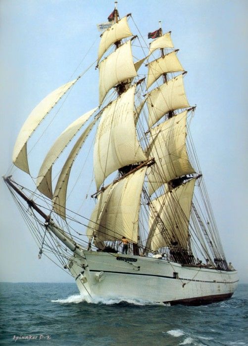 dk tall ships ciudad de inca brig lyr 1858. 