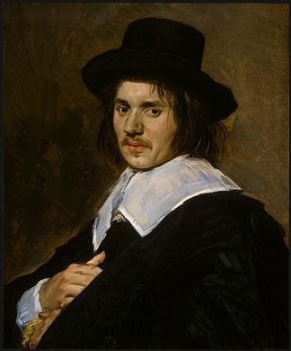 HALS PORTRAIT OF A MAN, 1648-1650, NGW. , 