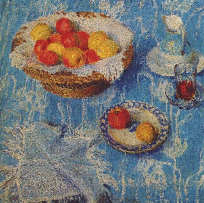 grabar the blue tablecloth 1907. , 