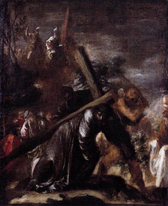 VALDES LEAL Juan de Carrying The Cross.  ,  