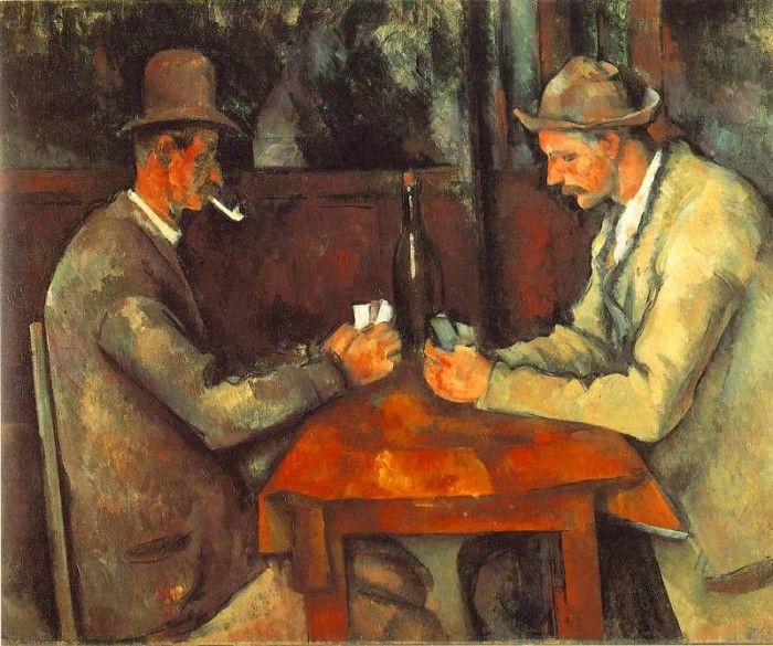 The Card Players (Louvre). , 