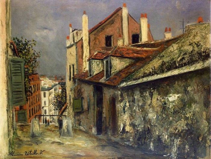 The House of Mimi Pinson in Montmartre 1915. , 