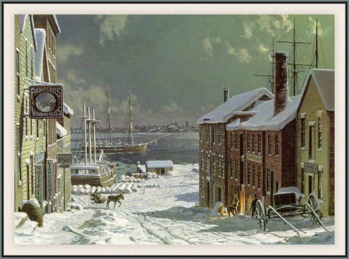 StobartJohn-NewBedford(FromCenterStreetIn1884)-sj. Stobart, ����