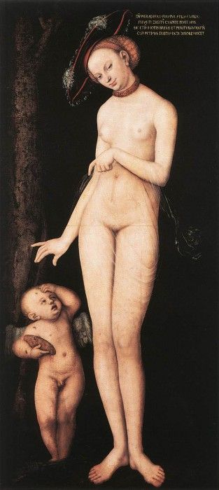 CRANACH Lucas the Elder Venus And Cupid 1531. ,  