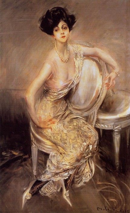 Portrait of Rita de Acosta Lydig 1911. Boldini, 