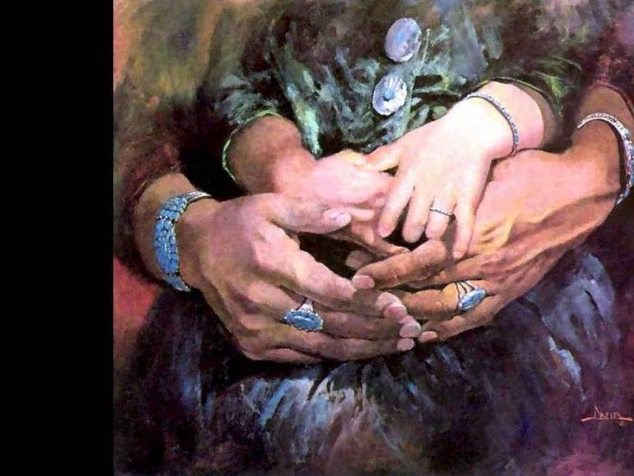 abeita csg063 study of hands. , 