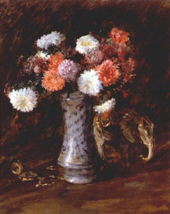 chase still life- flowers c1910. 