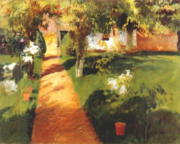 sargent millets garden 1886. ,