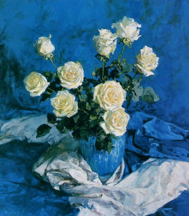 Evgeniy Monahov - Blue Velvet and White Roses, De. , 