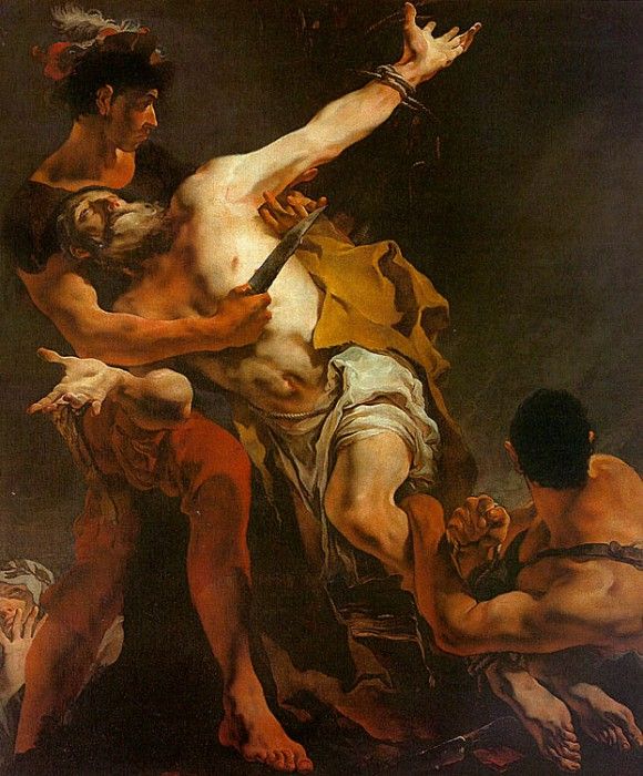 Tiepolo The Martyrdom of St. Bartholomew. ,  