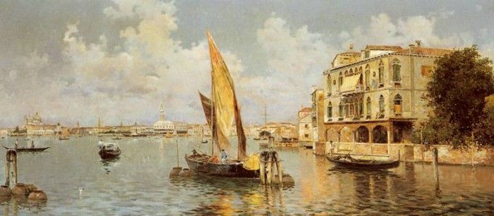 Reyna Antonio The Grand Canal. , 