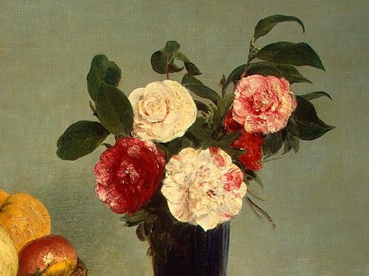 Fantin Latour Still Life 1866 detail4. -, ---