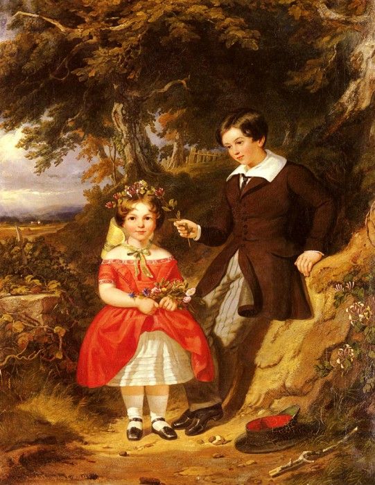 Thompson Jacob Portrait Of George And Ann Harvey. , 