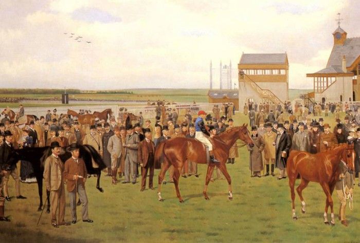 Cullin Isaac J Newmarket The Rowley Mile Course The 2000 Guineas. ,  J