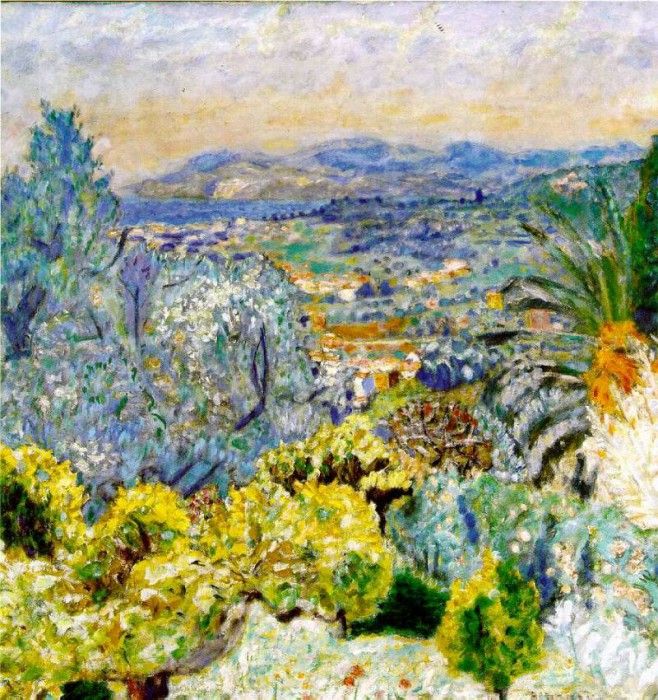 Bonnard Le cote dazur, ca 1923, 79x76 cm, The Phillips Coll. , 