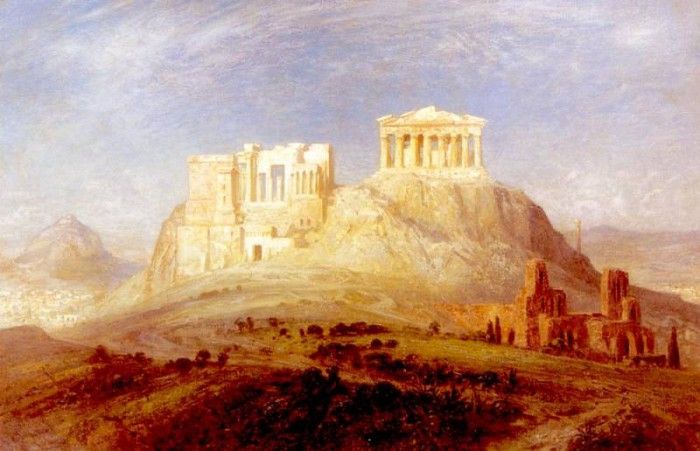 Koerner Ernst Carl Eugen The Acropolis  Athens. ,   