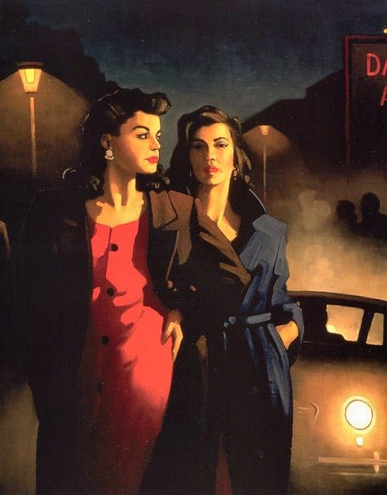 Jack Vettriano - Sweet in the Night, De.  