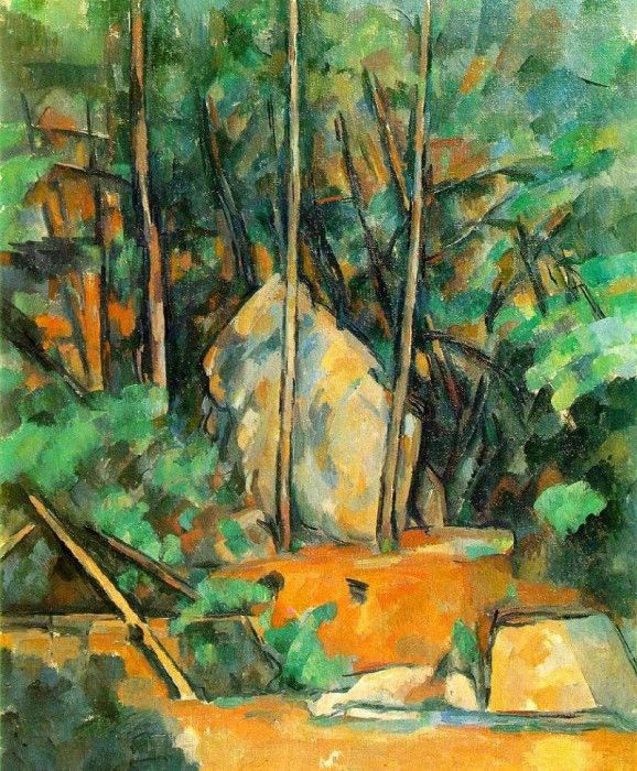 Cezanne - The Cistern in the Park at Chateau Noir. , 