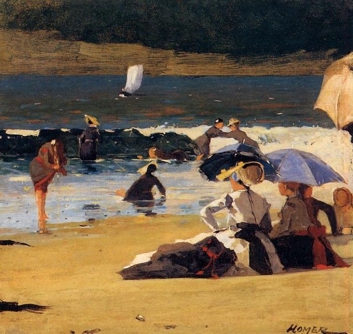 Homer Winslow By the Shore. , 