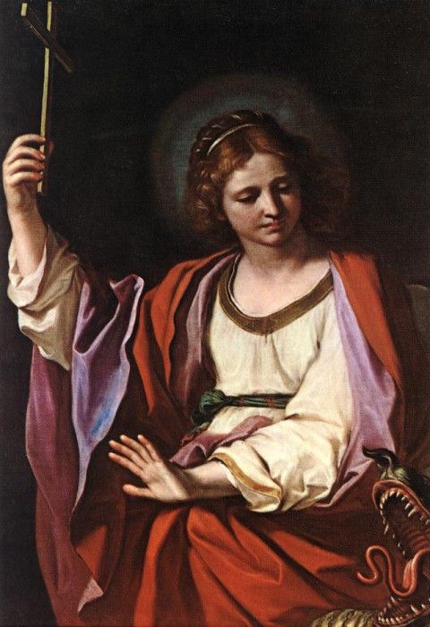 Guercino St Marguerite. ,   