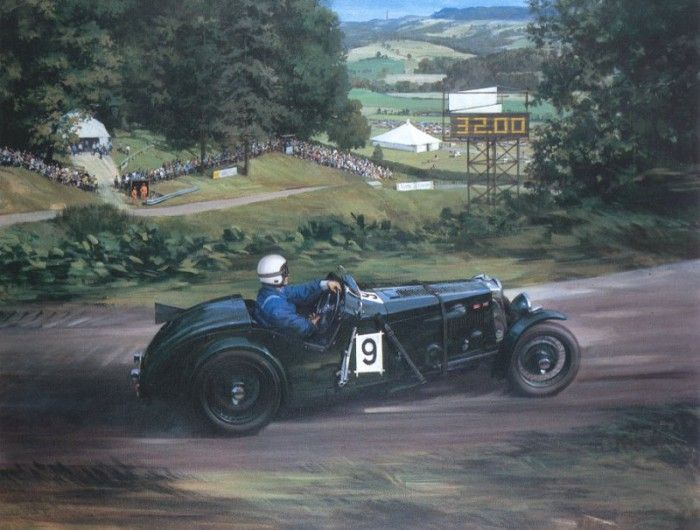 Cma 060 shelsley walsh hill climb frazer nash.  