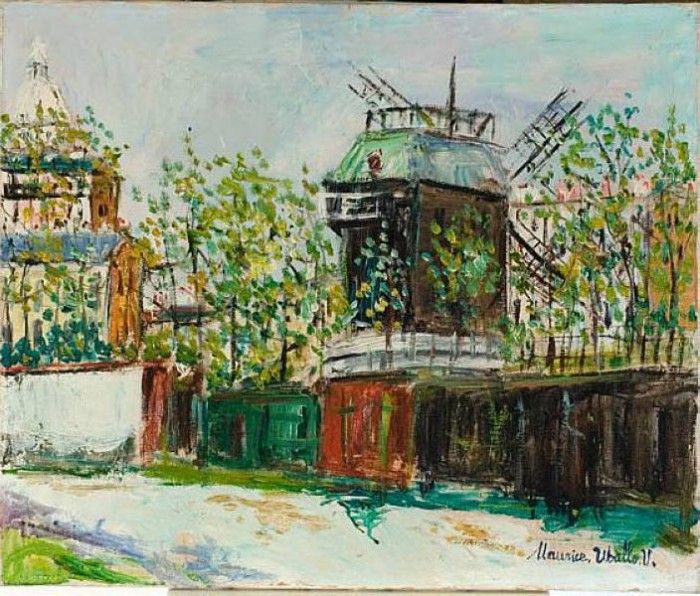 Le Moulin de la Galette a Montmartre 1931. , 