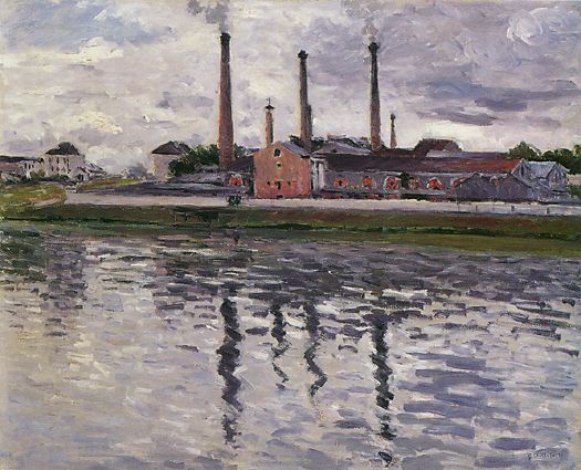 Caillebotte Gustave Factories at Argenteuil. , 