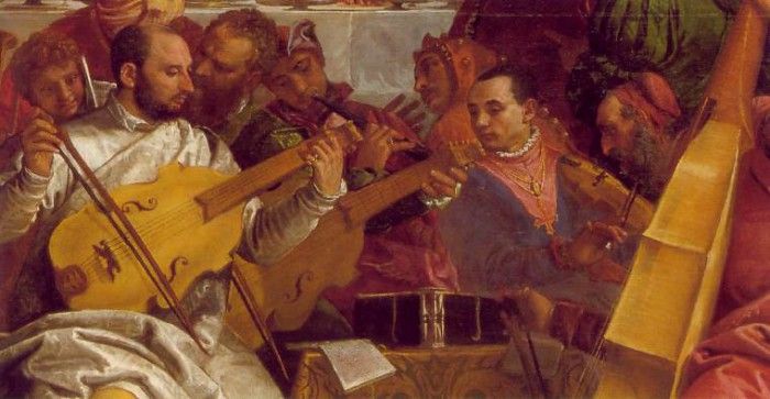 VERONESE THE MARRIAGE AT CANA,DETALJ 2, LOUVRE. , 