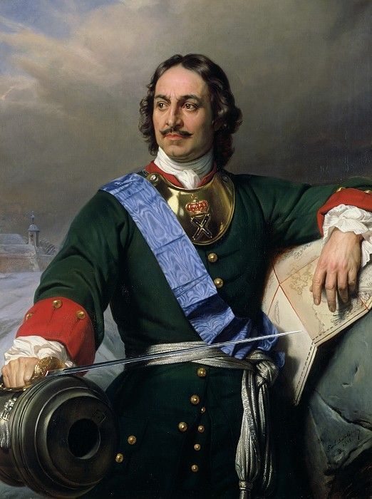 Peter I the Great of Russia, 1838. , 