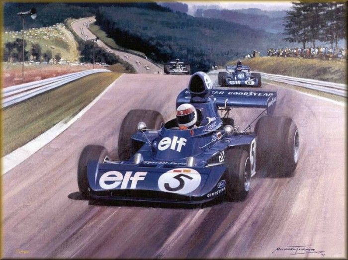 CorsaScan 030 Jackie Stewart In The Tyrell. , 