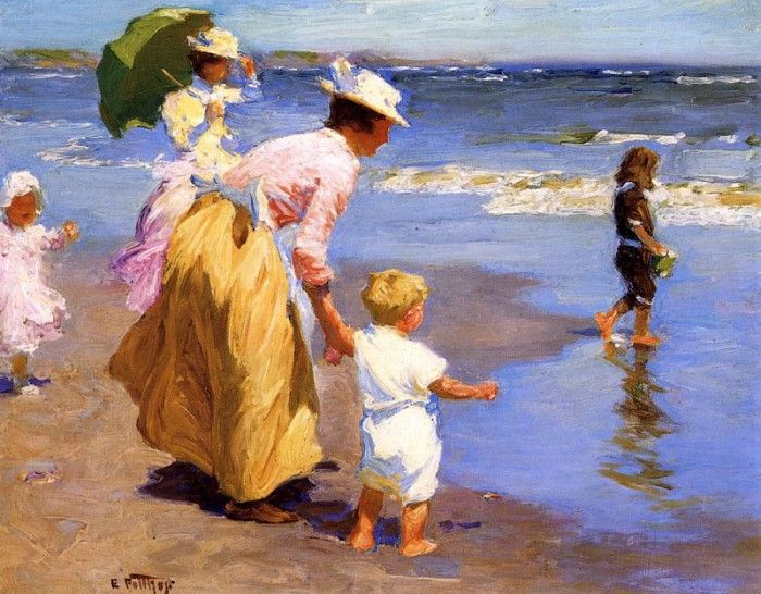 Pothast Edward At the Beach. ,  