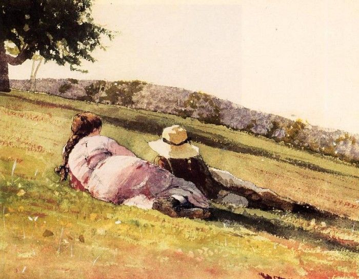 Homer Winslow On the Hill. , 