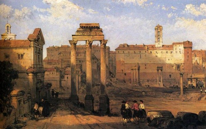 Roberts Daid The Forum Rome. , 
