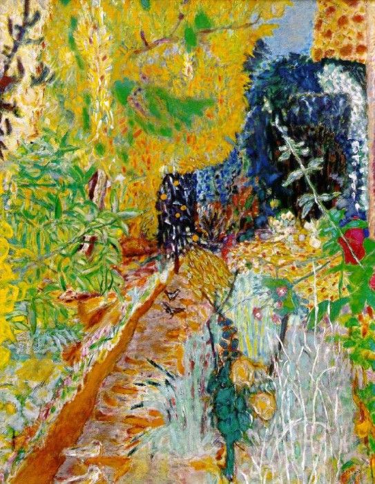 Bonnard Le jardin, ca 1937, 127x100 cm, Musee du Petit-Palai. , 