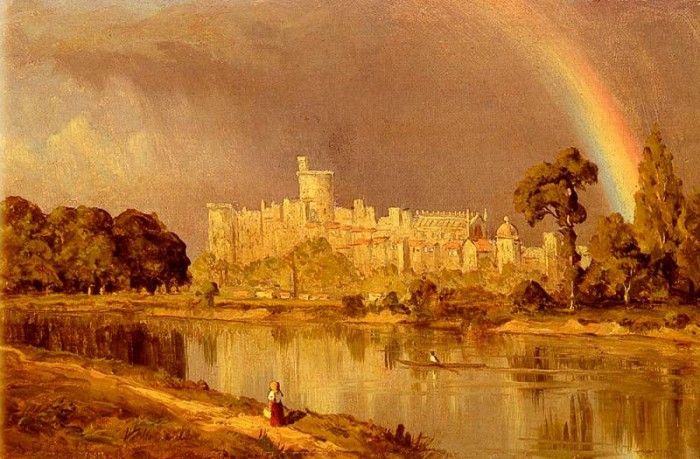 Gifford Sanford Robinson Study Of Windsor Castle. , Sanford 