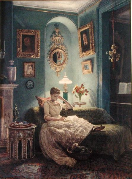 An Evening at Home 1888. ,  
