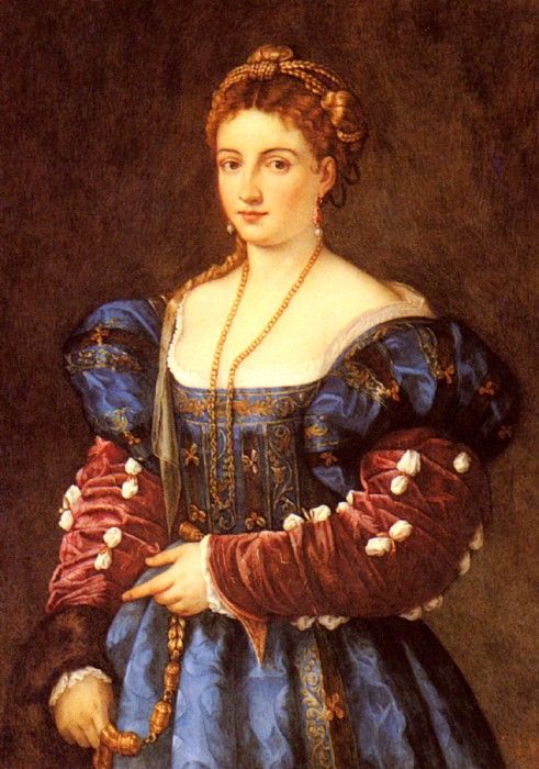 Rouillon Emilie A Portrait Of A Lady In Italian Costume. Rouillon, 