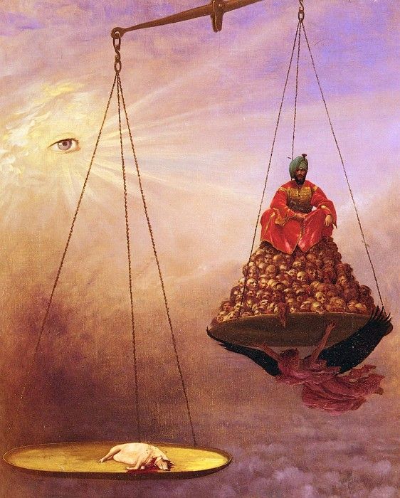 Gerome Jean-Leon Le Jour Du Jugement Dernier. , -