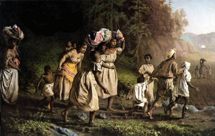 JLM-1867-Theodor Kaufmann-On To Liberty (escaping slaves) 12. , 