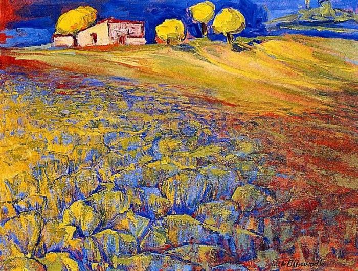 Paule Chaumette - Paysage Provencal, De. ,  B