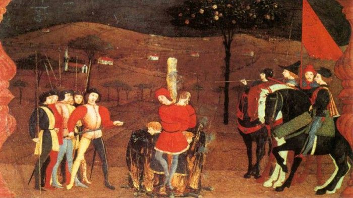 UCCELLO Paolo Miracle Of The Desecrated Host Scene 5. , 