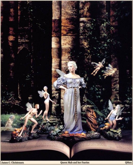 QMan JCC SP7 1773 Queen Mab and her Faeries. ����������, ������ �.