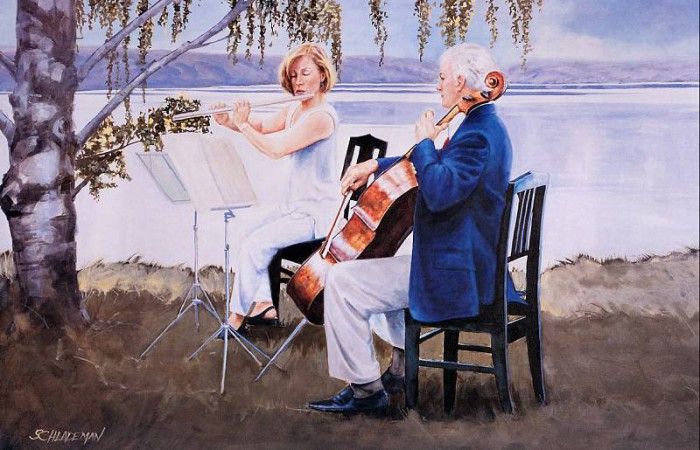 Carl Schlademan - Music by the Lake, De. Schlademan, 